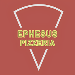 Ephesus Pizzeria logo.